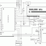Схема синтезатора частоты на AD9850 для трансивера